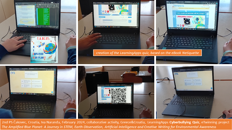 Dan sigurnijeg interneta - Cyberbullying Quiz - LearningApps - eTwinning